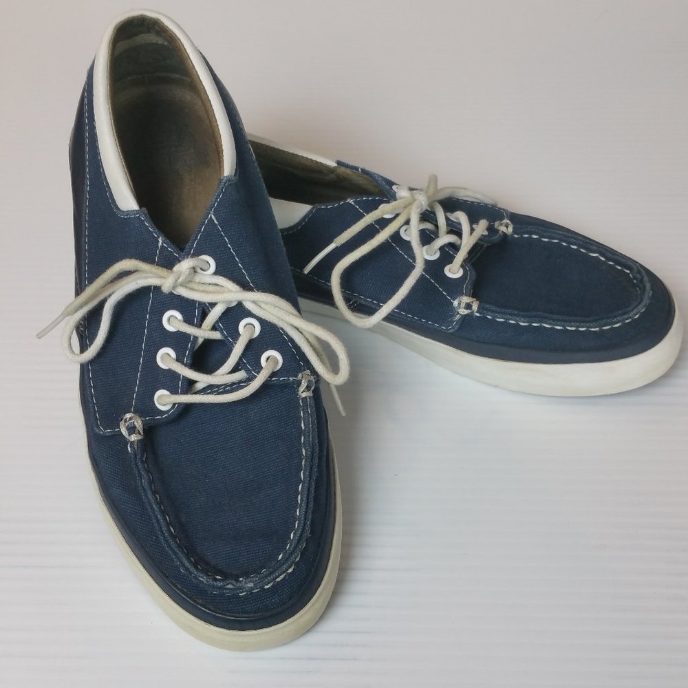 Vans OTW Blue Canvas Lo Rise Skate Shoes